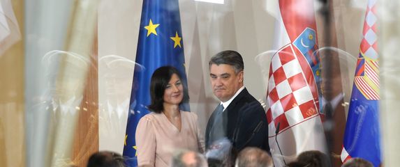 Zoran Milanović na prošloj inauguraciji