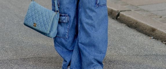 Široke traperice u street style izdanju s Tjedna mode