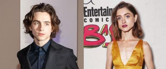 Timothée Chalamet i Natalia Dyer