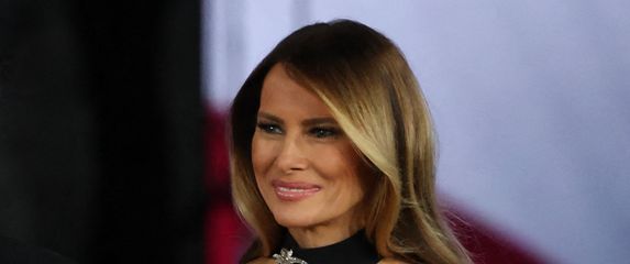 Melania Trump na inauguraciji