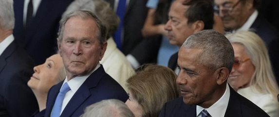 George Bush i Barack Obama na inauguraciji Donalda Trumpa