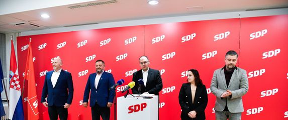 Konferencija za medije SDP Zagreb