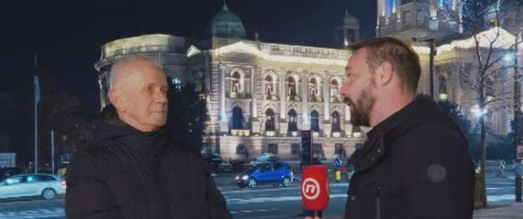 Slobodan Stupar, politički analitičar i Tin Kovačić, reporter Dnevnika Nove TV