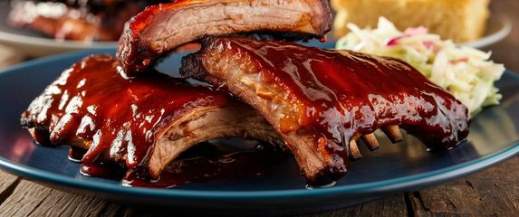 Zapečena rebra s finom glazurom