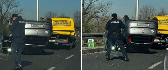 Prometna nesreća na Aleji Bologna