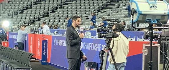 Nikola Karabatić u Areni Zagreb