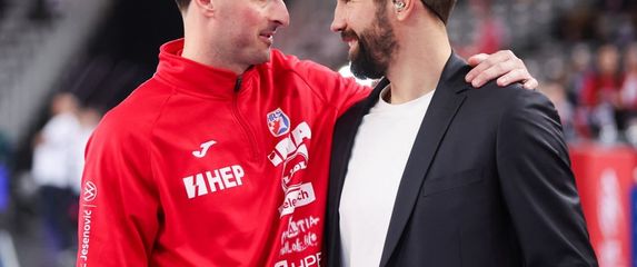 Domagoj Duvnjak i Nikola Karabatić