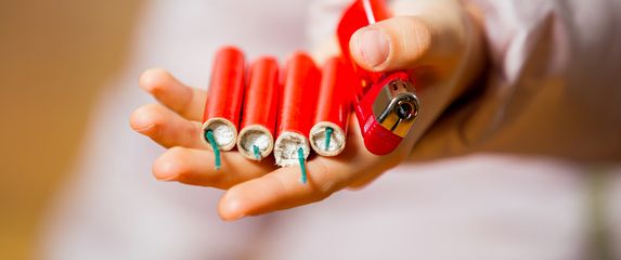 Dijete i petarde, ilustracija