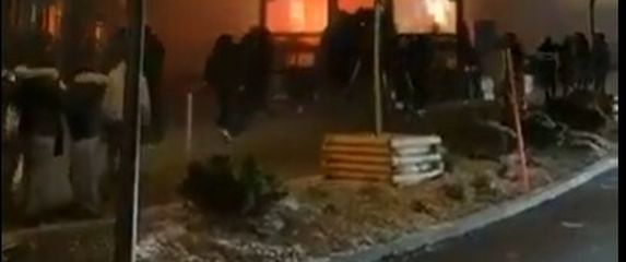 Požar na skijalištu