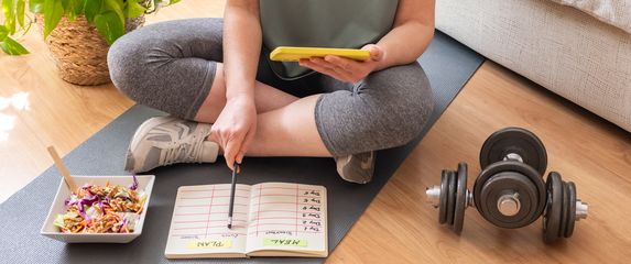 Zdrave navike, ilustracija