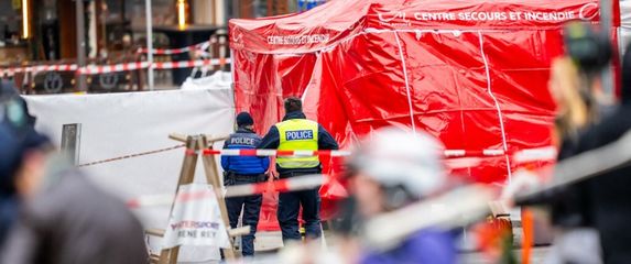 Mjesto požara u Švicarskoj