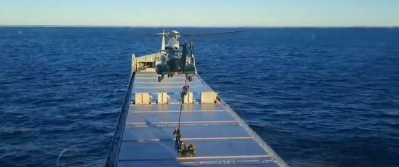 Finska objavila snimku zauzimanja ruskog broda