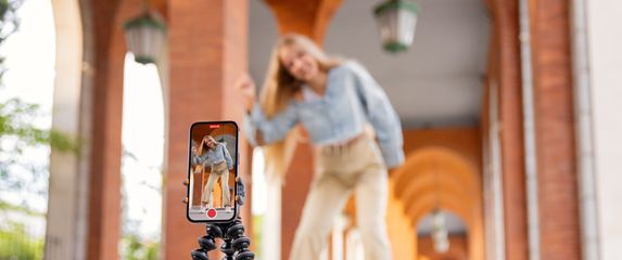 Snimanje kratkog videa, ilustracija