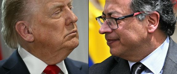 Donald Trump i Gustavo Petro