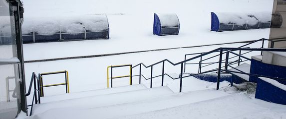 Snijeg prekrio Maksimir
