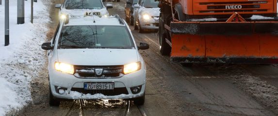 Snijeg u Zagrebu 7.1. 2026. - 3