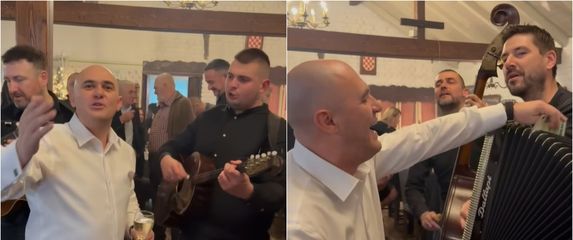 Josip Dabro s tamburašima