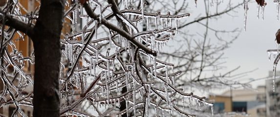 Ledena kiša, ilustracija