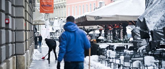 Snijeg u Zagrebu