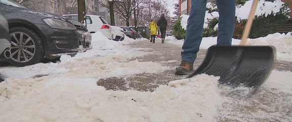 Snijeg u Zagrebu - 1