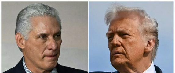 Predsjednik Kube Miguel Díaz-Canel i predsjednik SAD-a Donald Trump