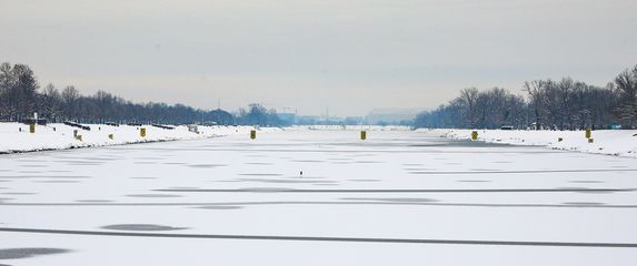Zaleđeno jezero Jarun