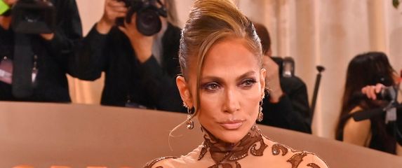 Jennifer Lopez na Zlatnim globusima 2026.