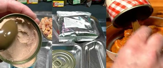 Testiranje vojnog obroka