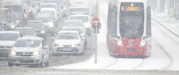 Beč pod snijegom i ledom