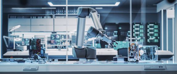 Robotska ruka, ilustracija