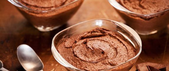 Mousse od čokolade i riže