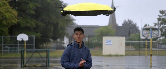 Lebdeći kišobran inovatora Johna Tsea s kanala I Build Stuff - 1