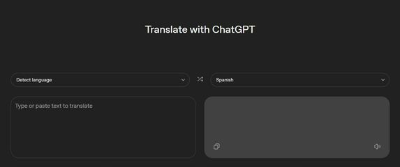 ChatGPT Translate