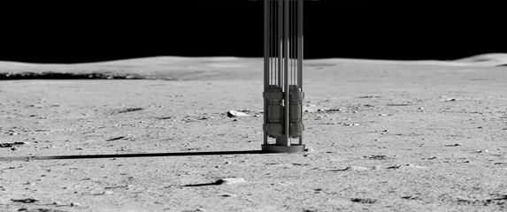 Koncept fizijskog reaktora na Mjesecu