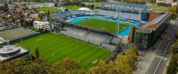 Pogled na Maksimir s istočne strane