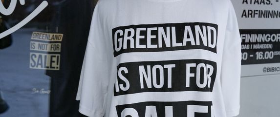 Majica s porukom protiv američkog preuzimanja Grenlanda