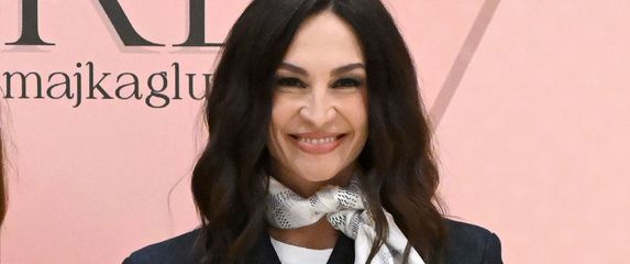 Monika Olujić na premijeri monodrame Marijane Mikulić pod nazivom 'Žena, majka, glumica' - 2