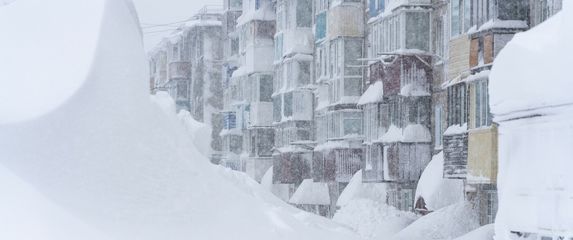 Snježna oluja na Kamčatki - 1