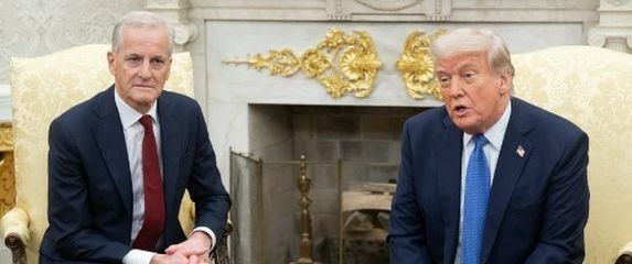 Jonas Gahr Store, Donald Trump