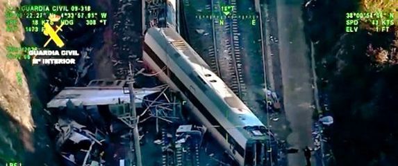 Željeznička nesreća u Španjolskoj - 1