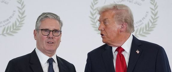 Keir Starmer i Donald Trump