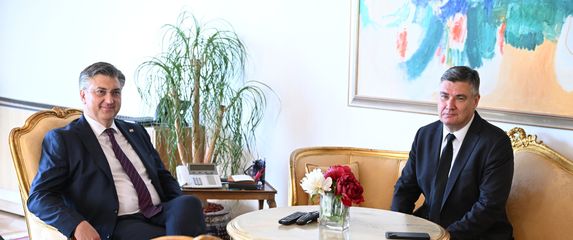 Andrej Plenković i Zoran Milanović
