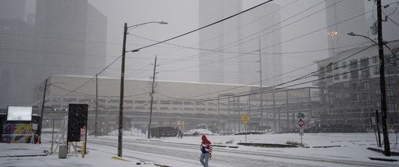 Snijeg u Teksasu, ilustracija