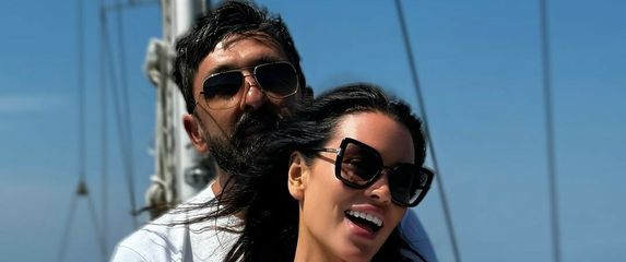 Ognjen Amidžić i supruga Mina