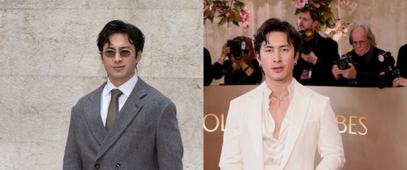 Hudson Williams u dva Armanijeva odijela - kroj desnog mu vidno bolje pristaje