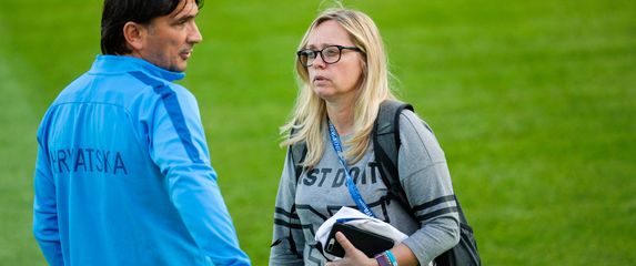 Zlatko Dalić i Iva Olivari