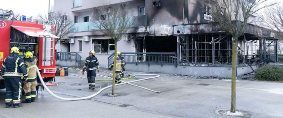 U požaru izgorjela zagrebačka pizzeria