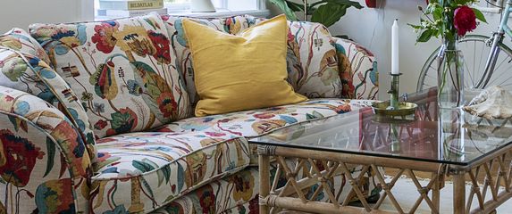 Vratio se trend sofa cvjetnog uzorka - 9