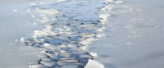 Zamrznuto jezero, ilustracija