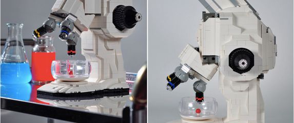 Prvi mikroskop napravljen od LEGO kockica, potpuno funkcionalan i upotrebljiv